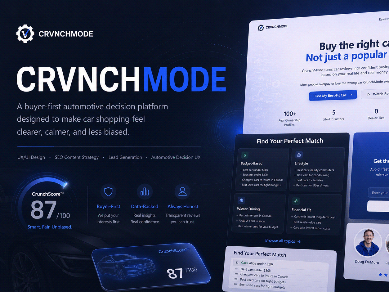 CRVNCHMODE car-buying platform
